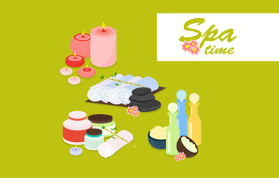 SPA创意水疗元素素材设计 在日用百货中唤醒感官之旅